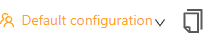 KPI configuration buttons