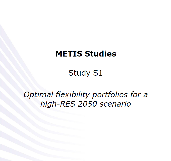 Optimal flexibility portfolio for a high-RES 2050 scenario