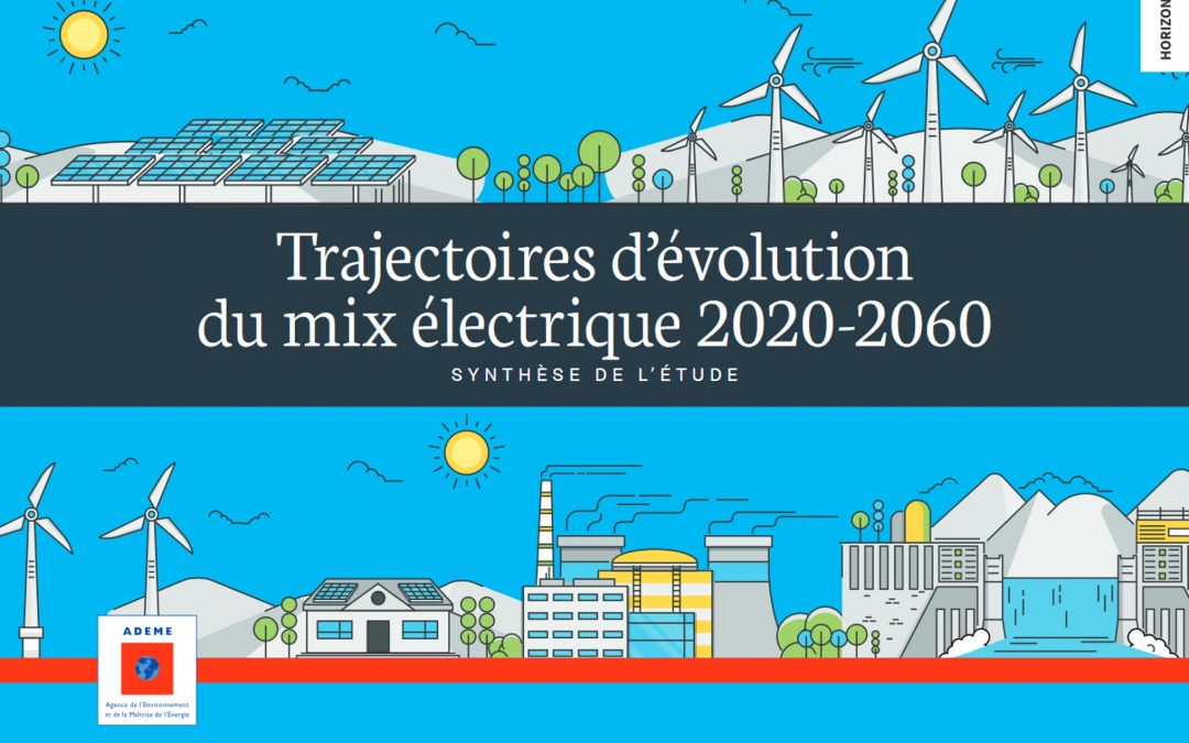 Evolutions of the French electricity mix between 2020 and 2060