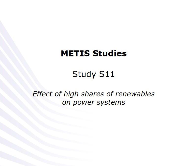 Effect of high shares of renewables on power systems at the 2030 horizon