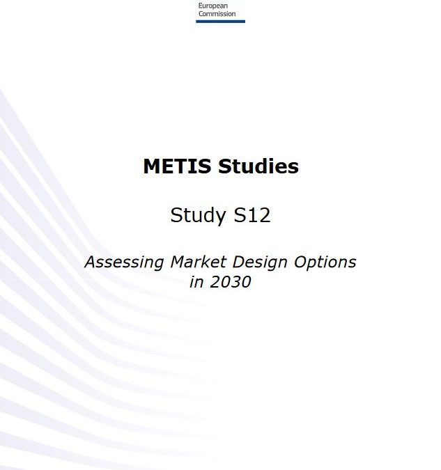 Assessing Market Design Options in 2030