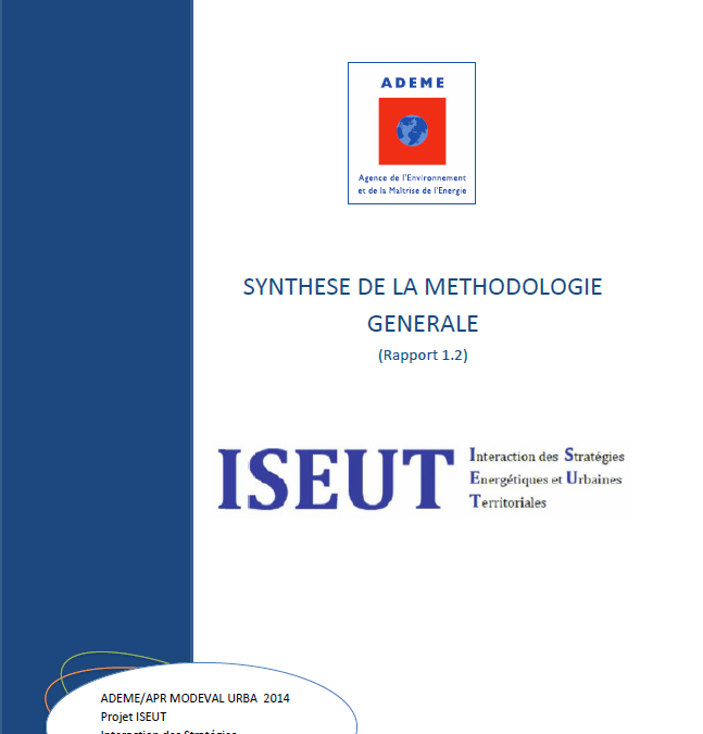 Interaction des stratégies urbaines et énergétiques : guide méthodologique