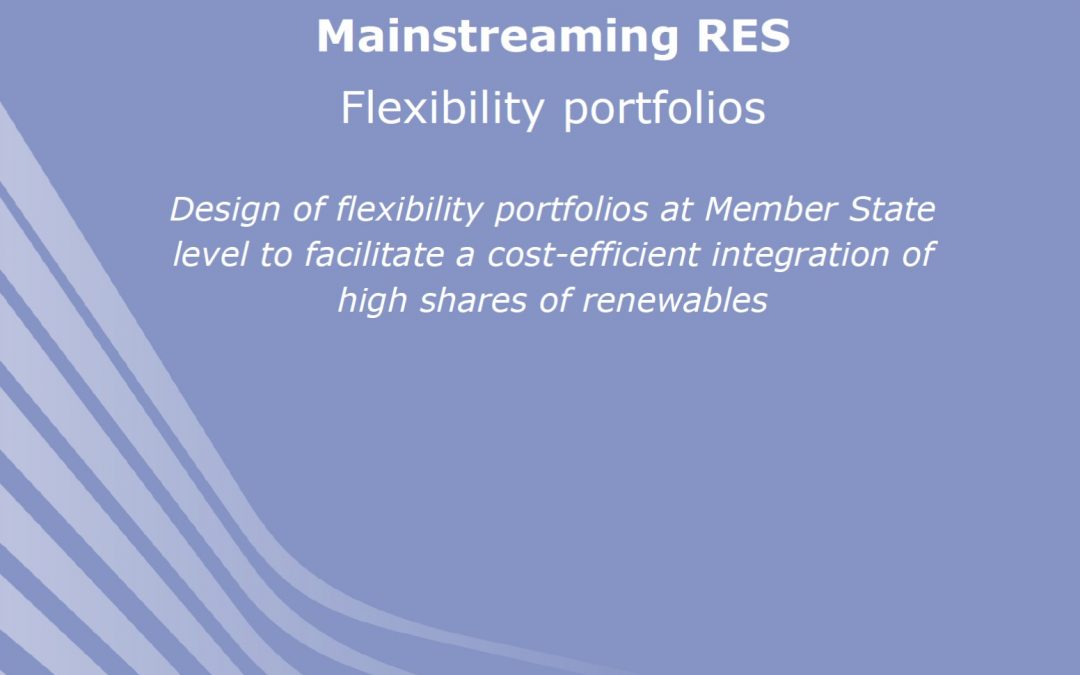 Design of flexibility portfolios to facilitate the integration of renewables