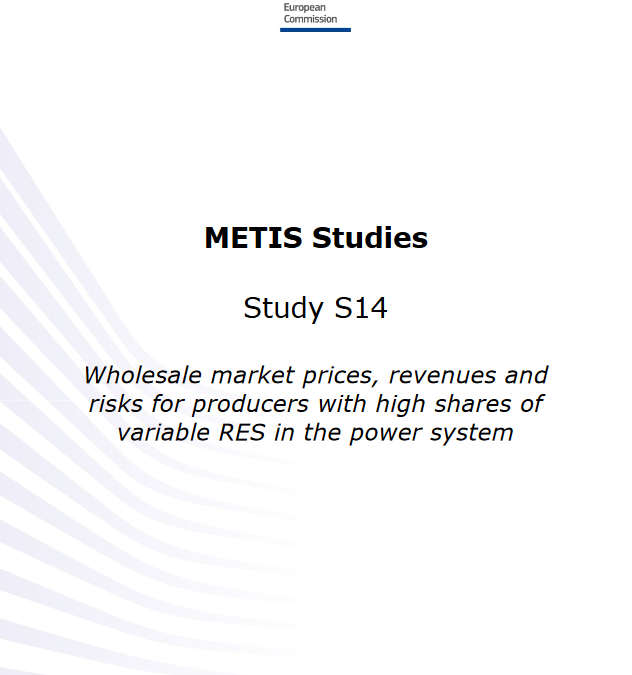 Prix de marché, revenus et risques pour les producteurs dans des systèmes électriques à fort taux de pénétration EnR
