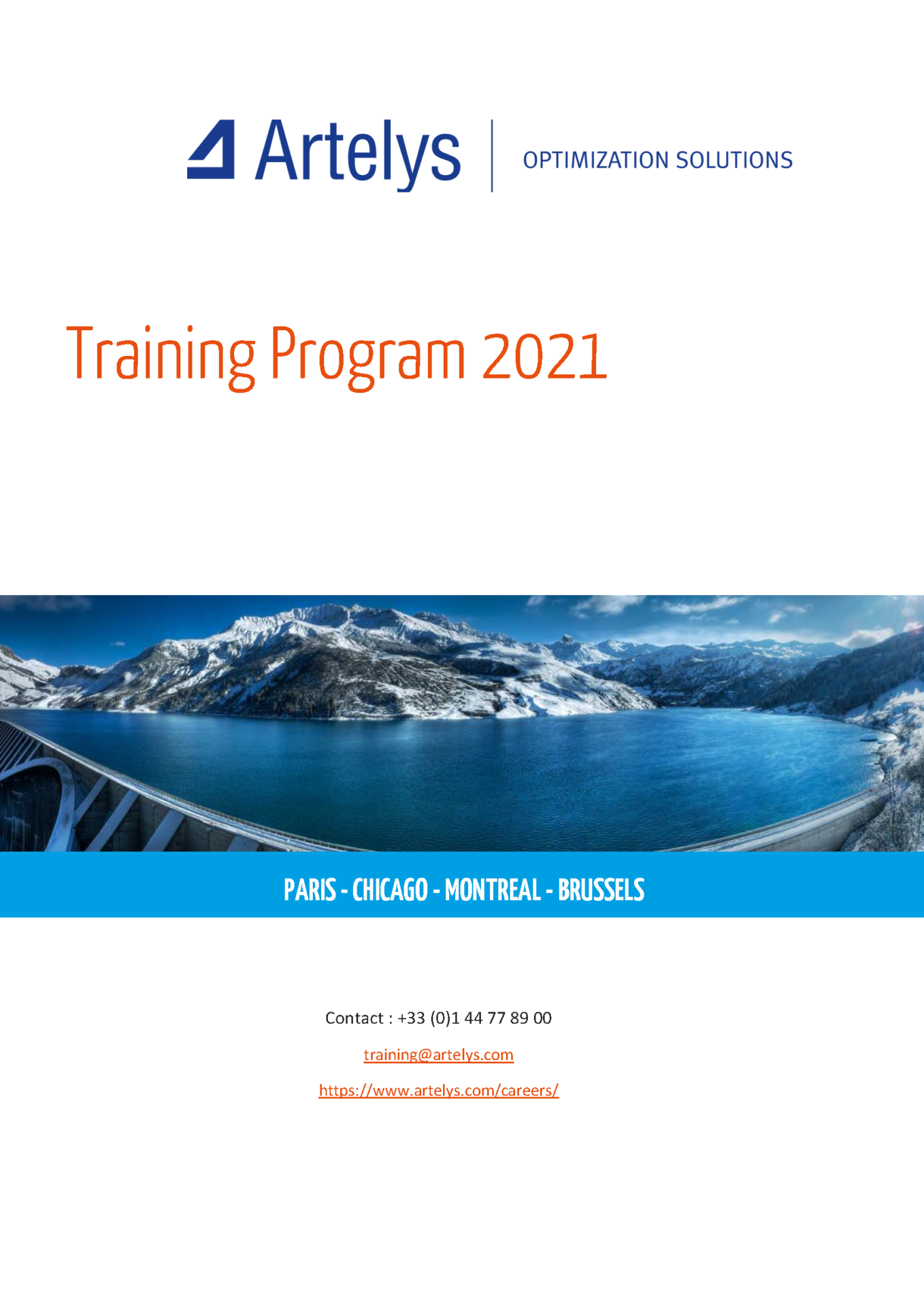  Training program 2021 