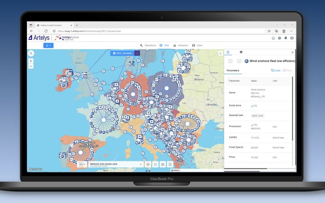 Artelys delivers the European Commission with a major upgrade of the EU energy system model METIS