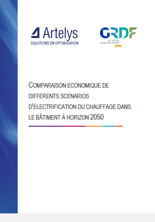 Economic comparison of different scenarios of electrification of heating in buildings by 2050