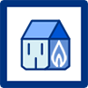 Gas consumption icon