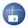 Gas production icon