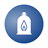 Gas storage icon