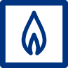 Gas loss of load icon