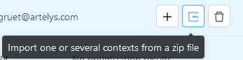 Import context