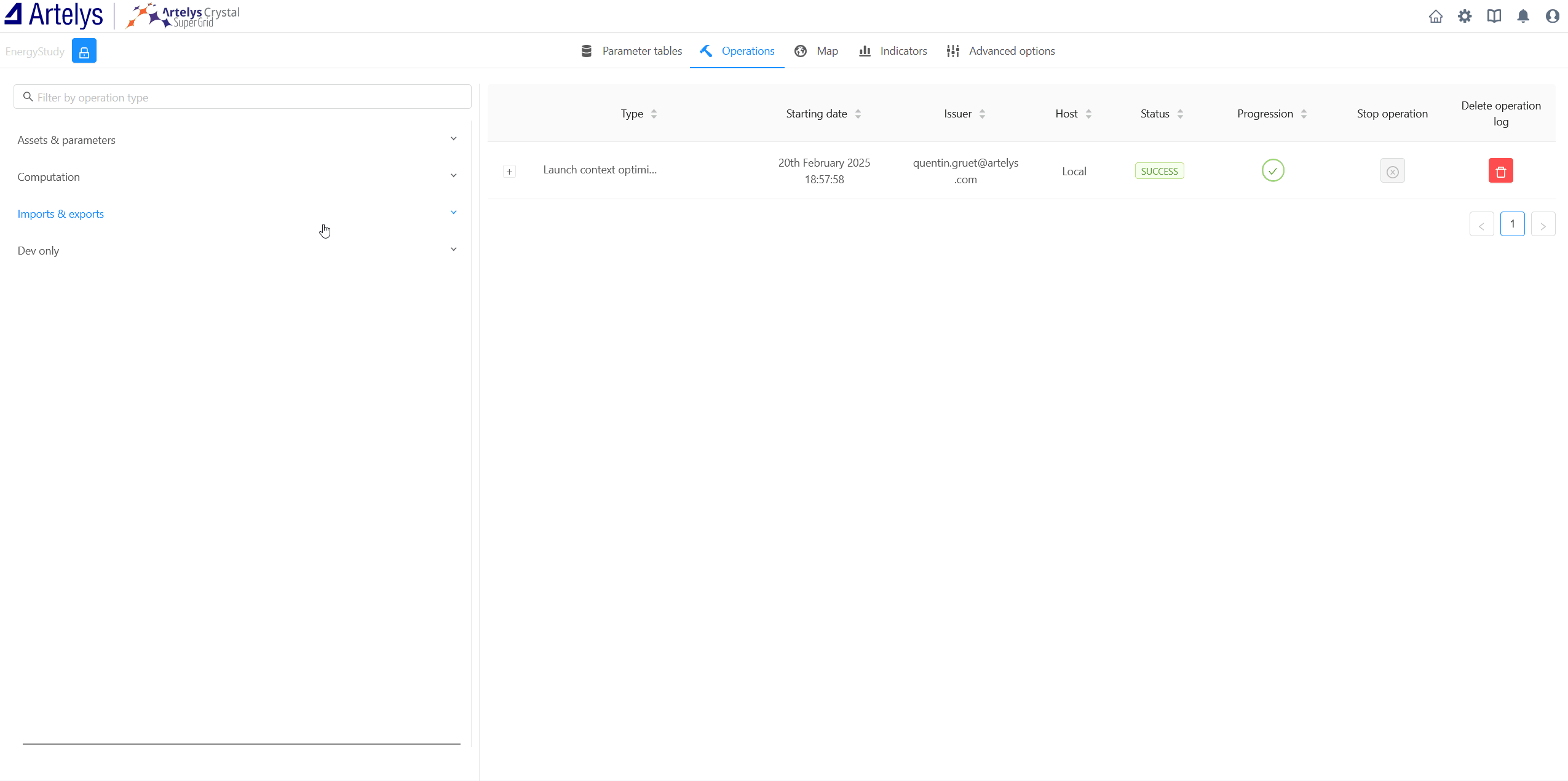 Export KPIs Improvement