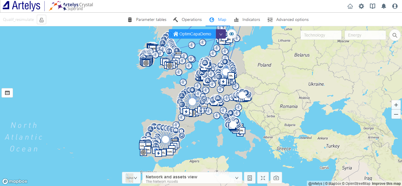 Map view