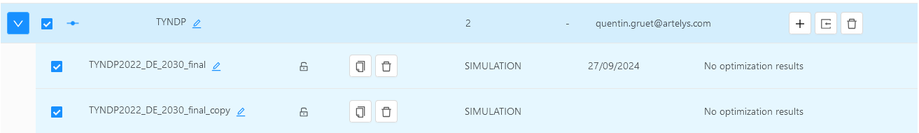 Opening sensitivity study