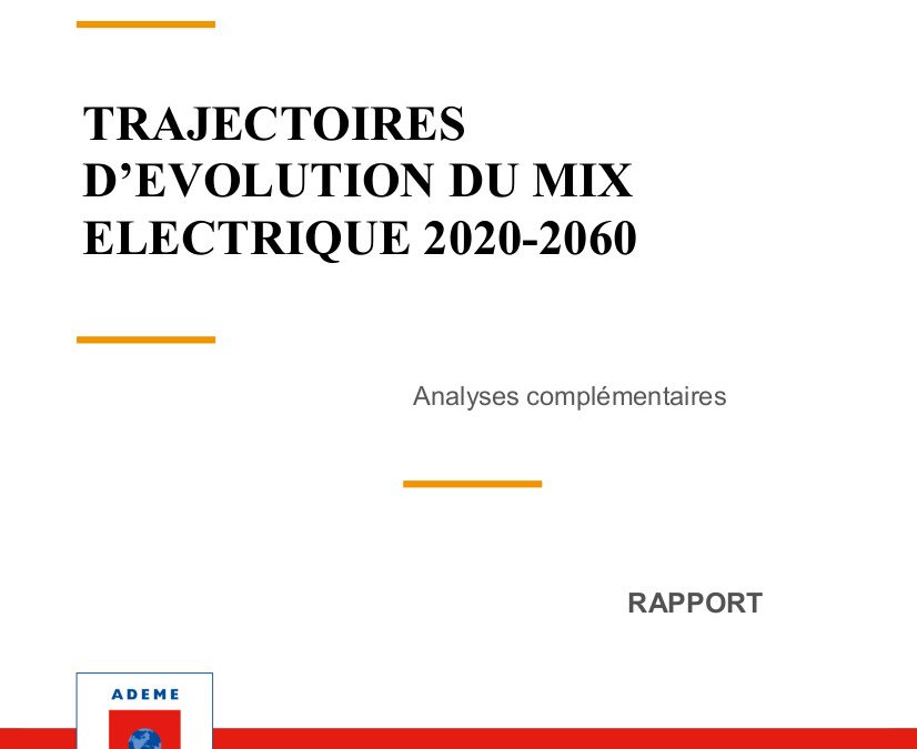 Trajectoires d’évolution du mix électrique 2020-2060, analyses complémentaires