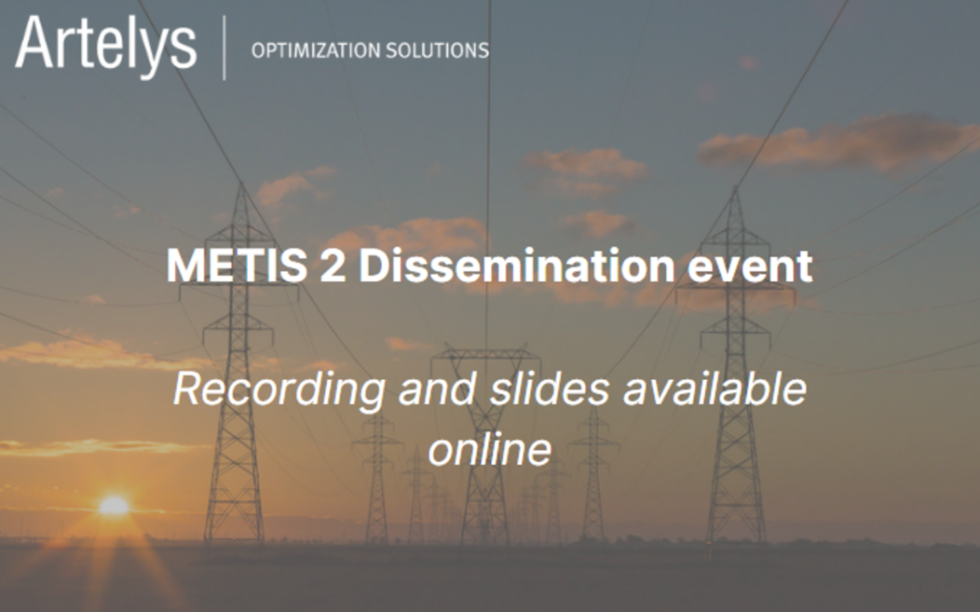 You missed the METIS 2 Dissemination event? The slides and the recording are now available!